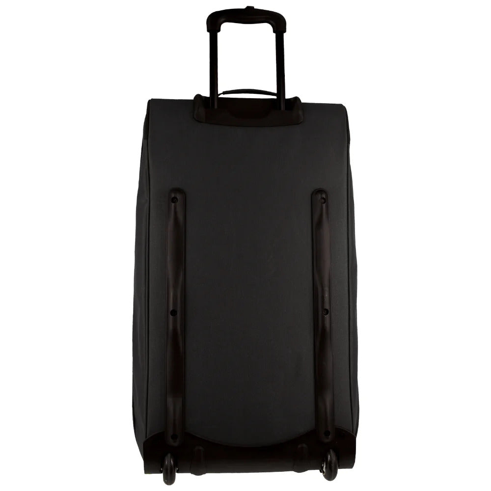 Sac de voyage souple à roulettes Pierre Cardin, grand format, 82 cm - Noir