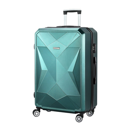 Valise trolley Wanderlite 28 75 cm, bagage cabine, format cabine, coque rigide, conforme aux normes TSA, Atrovirens