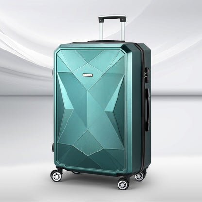 Valise trolley Wanderlite 28 75 cm, bagage cabine, format cabine, coque rigide, conforme aux normes TSA, Atrovirens