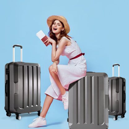 Slimbridge 202428 Ensemble de 3 bagages gris foncé