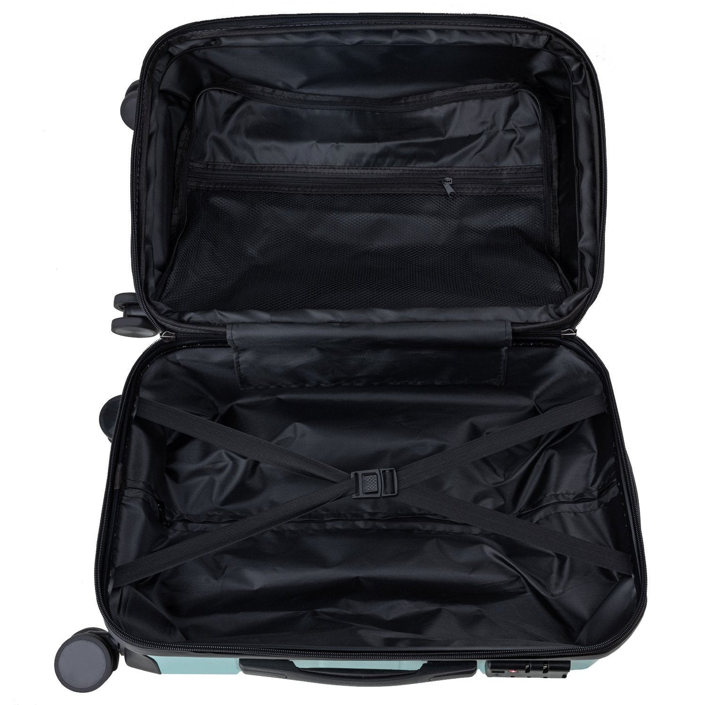 Valise Olympus Noctis 20 pouces, coque rigide ABS+PC - Noir Stygien