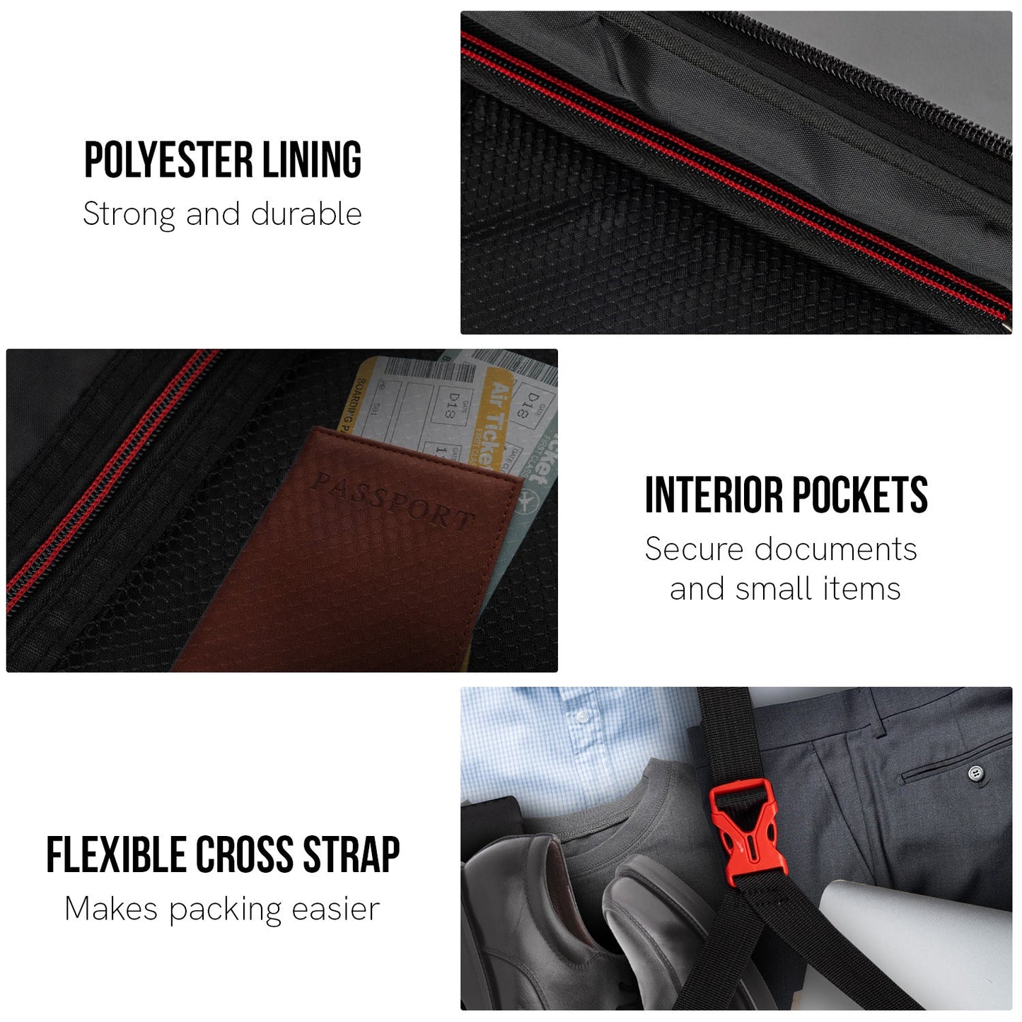 Valise rigide Olympus Astra 20 pouces - Noir obsidien