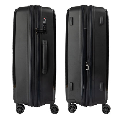 Ensemble de bagages Olympus Astra 3 pièces - Valise rigide - Noir obsidien