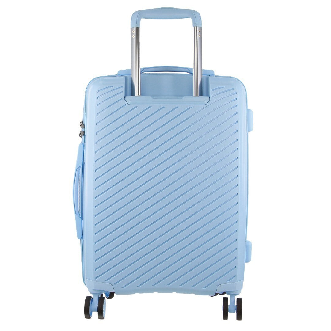 Valise cabine Milleni inspirée de Pierre Cardin, 54 cm (39 L) - Bleue
