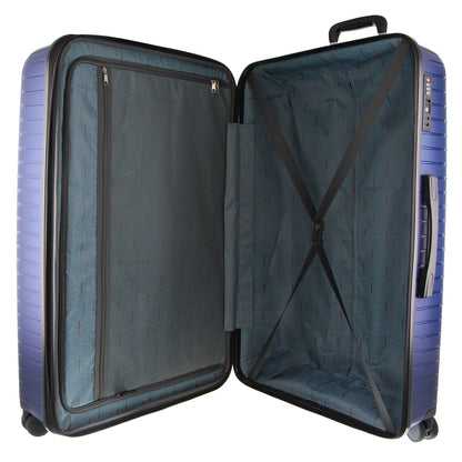 Valise rigide Pierre Cardin 65 cm, format moyen - Bleu marine 