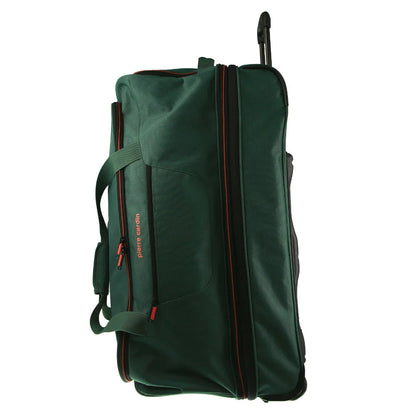 Sac de voyage souple à roulettes Pierre Cardin, format moyen, 72 cm - Vert