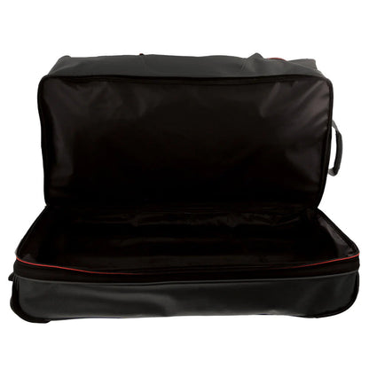 Sac de voyage souple à roulettes Pierre Cardin, grand format, 82 cm - Noir 