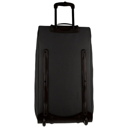 Sac de voyage souple à roulettes Pierre Cardin, grand format, 82 cm - Noir 