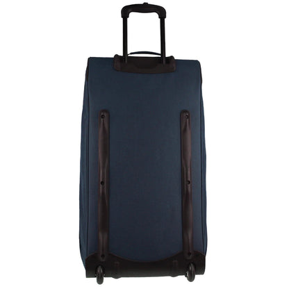 Sac de voyage souple à roulettes Pierre Cardin, grand format, 82 cm - Bleu marine