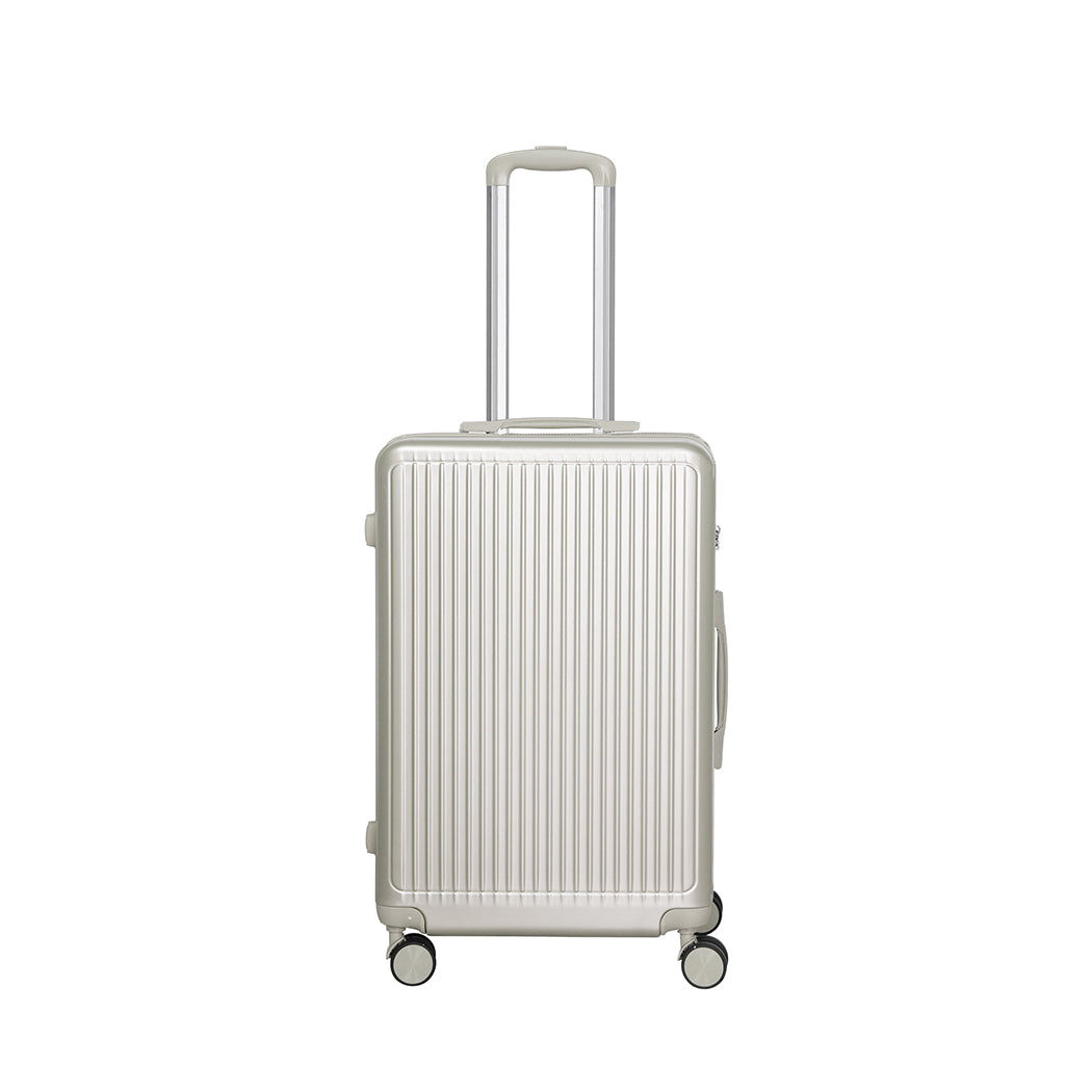 Valise à roulettes Slimbridge blanche 3 pièces 20+24+28