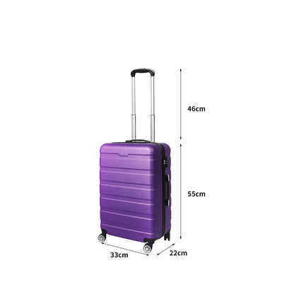 Valise cabine Slimbridge 20 pouces violette