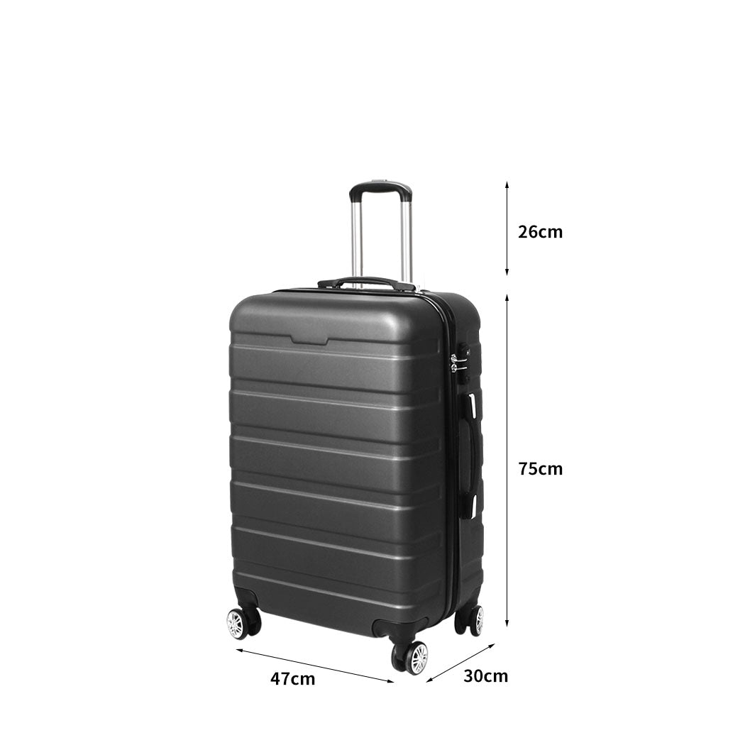 Valise Slimbridge 28Luggage grise 28 pouces