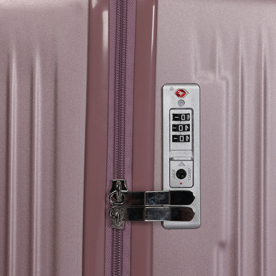 Valise à roulettes Slimbridge, or rose, 4 pièces, 14+20+24+28