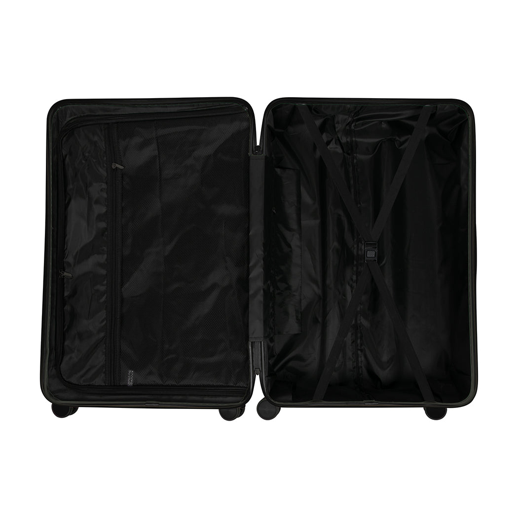 Valise à roulettes Slimbridge noire 4 pièces 14+20+24+28